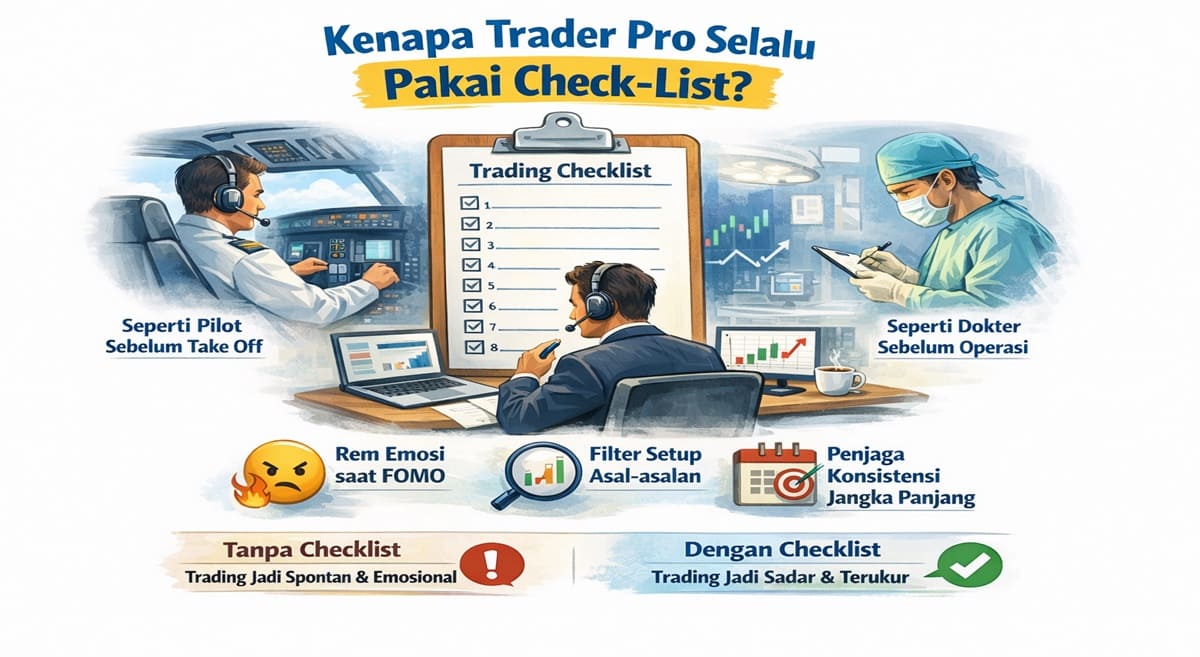 Trader Pro Selalu Pakai Check-List