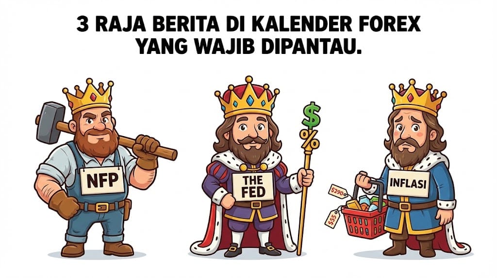 3 Raja di Kalender Berita Forex