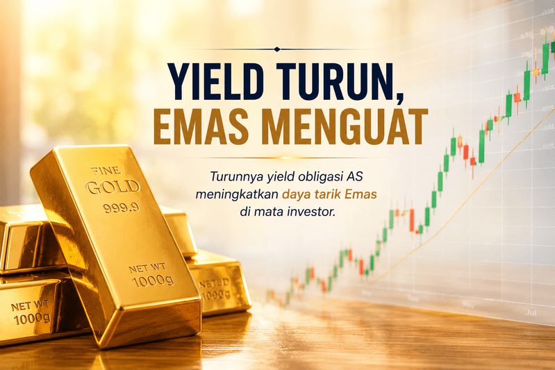 Yeild Turun Emas Meningkat