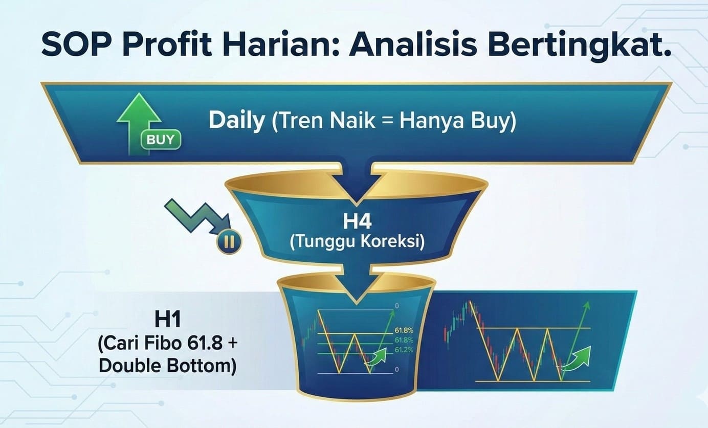 cara profit harian: analisis bertingkat