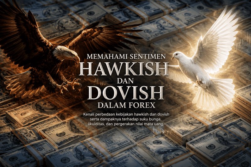 Sentimen Hawkish vs Dovish