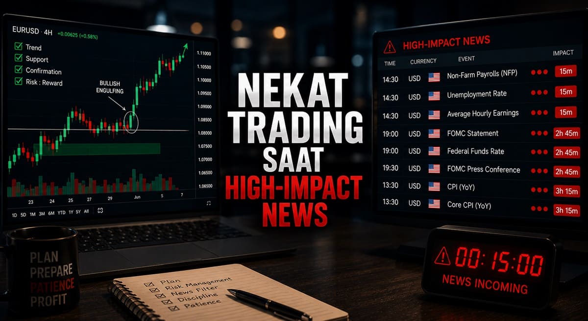 Nekat Trading Saat High-Impact News