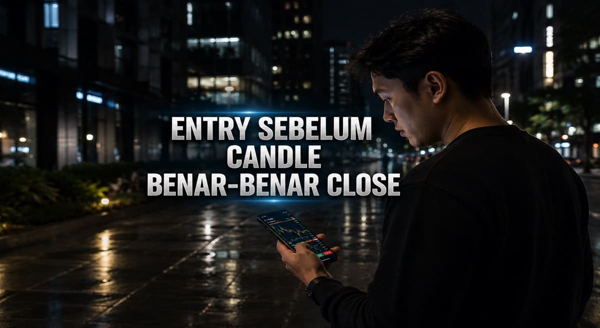 Entry Sebelum Candle Benar-Benar Close