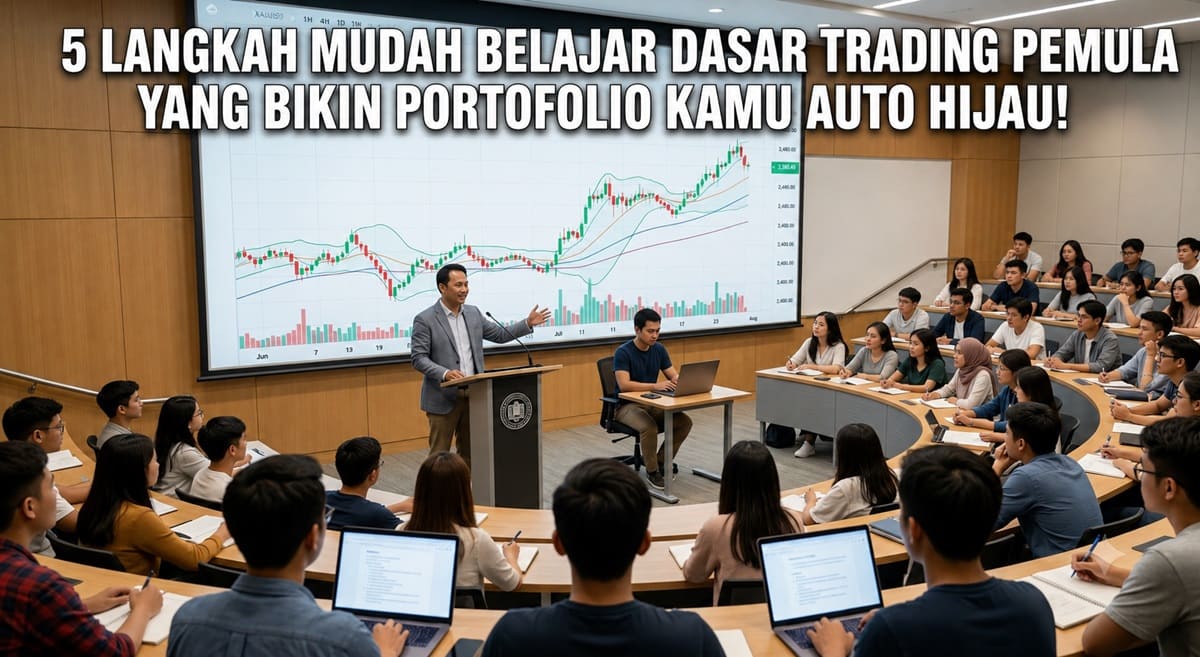 5 Langkah Mudah Belajar Dasar Trading