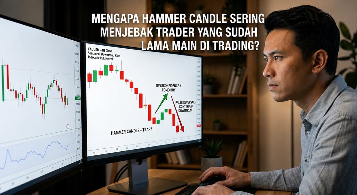 Hammer Candle Sering Menjebak Trader