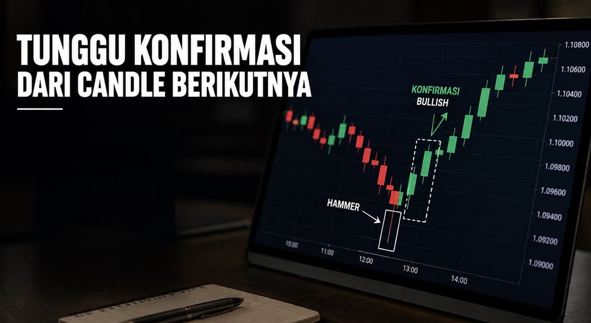 Tunggu Konfirmasi dari Candle Berikutnya