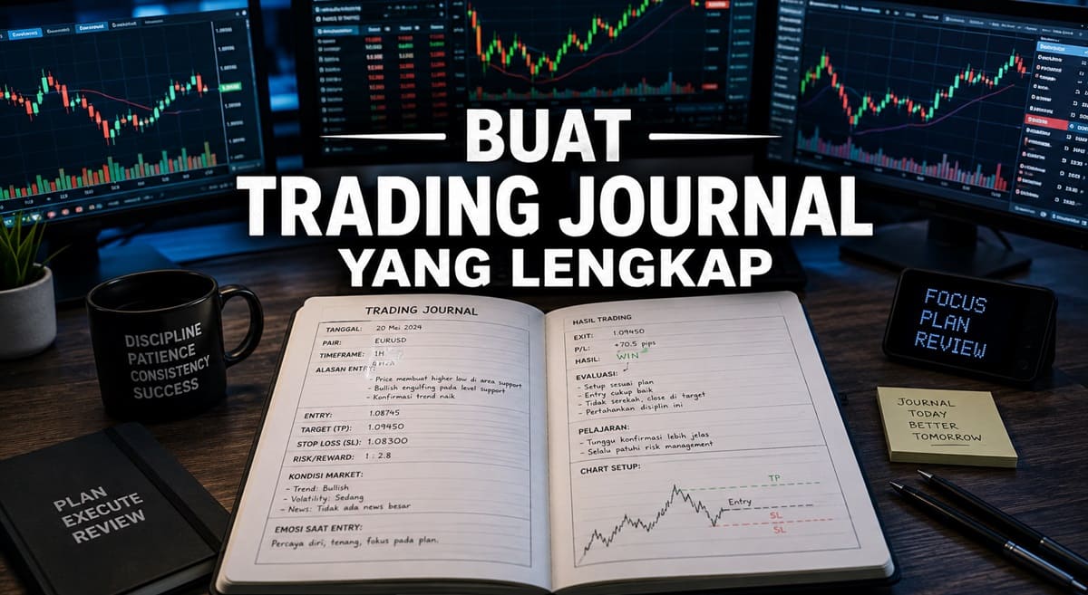 Buat Trading Journal Lengkap