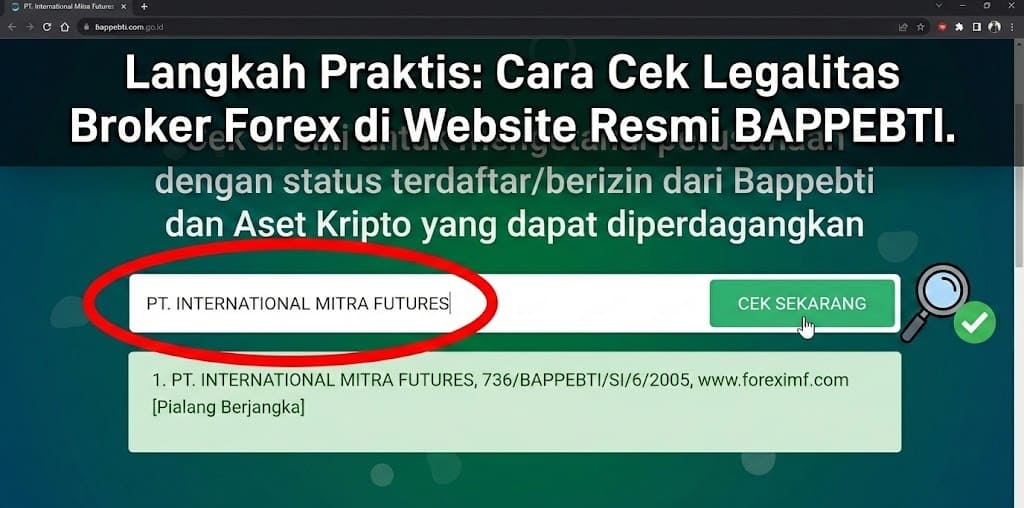 Cara Cek Legalitas Broker Forex Resmi