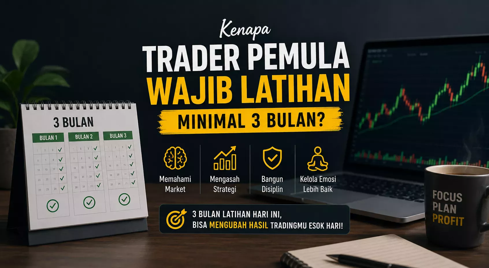 Trader Pemula Wajib Latihan