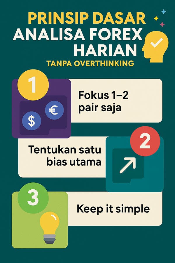 prinsip dasar analisa forex harian