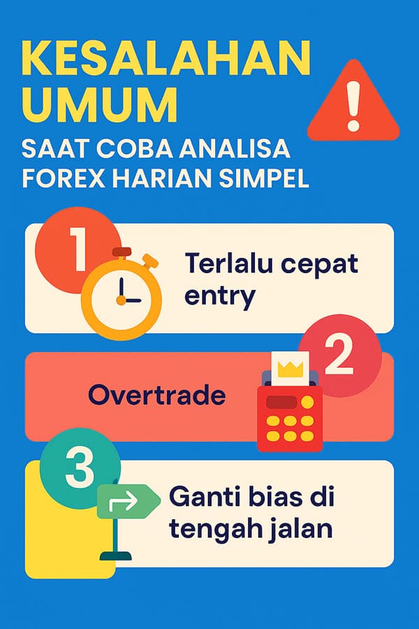 kesalahan analisa forex harian