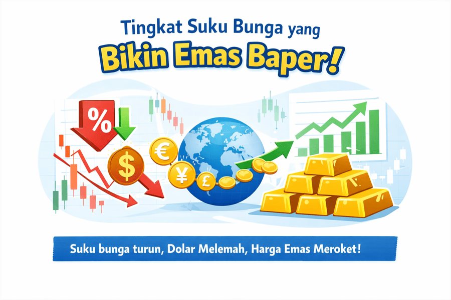 Suku Bunga dan Harga Emas