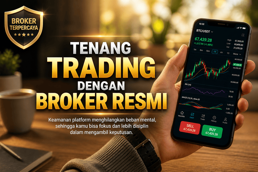 Tenang Trading dengan Broker Resmi