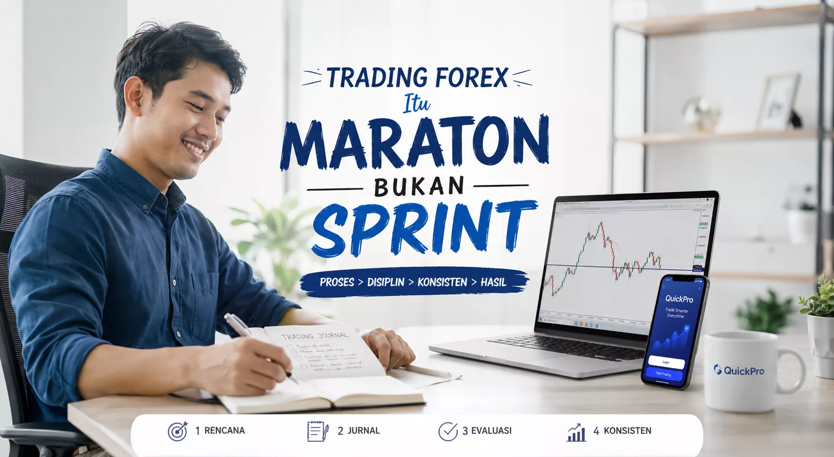 Trading Forex Itu Maraton, Bukan Sprint