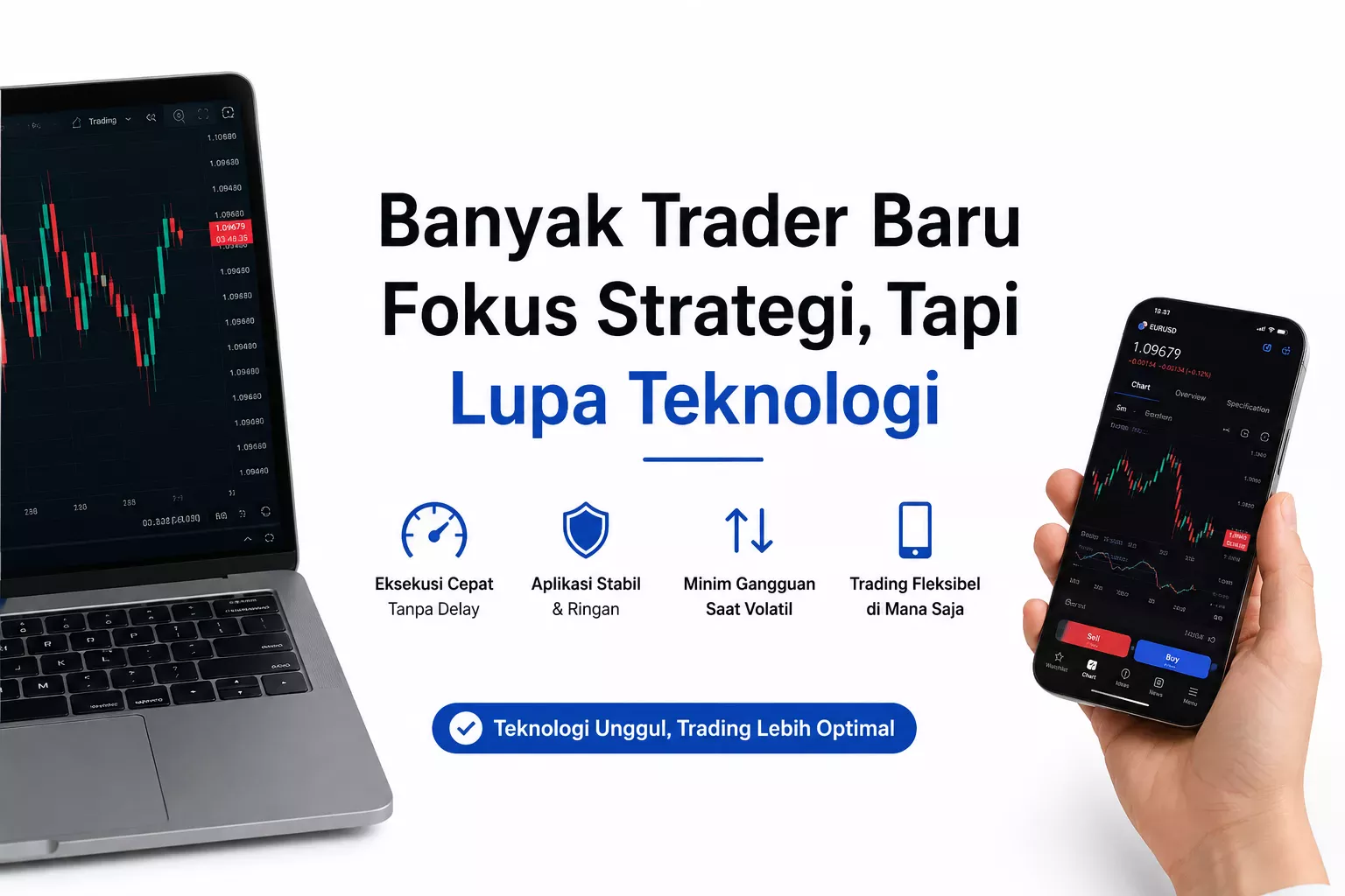 Trader Baru Fokus Strategi