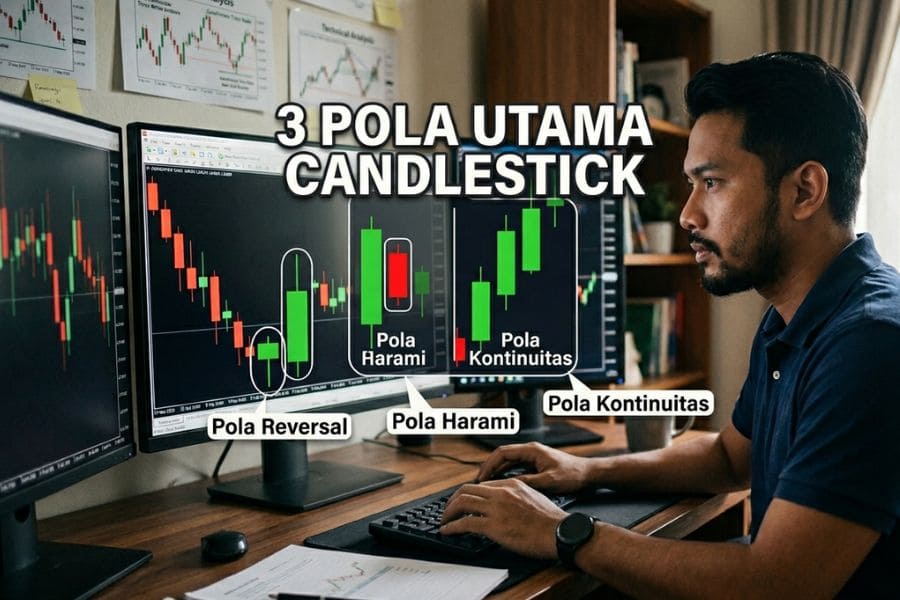 3 Pola Utama Candlestick