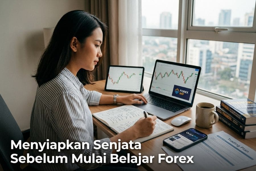 Menyiapkan Senjata Sebelum Mulai Belajar Forex