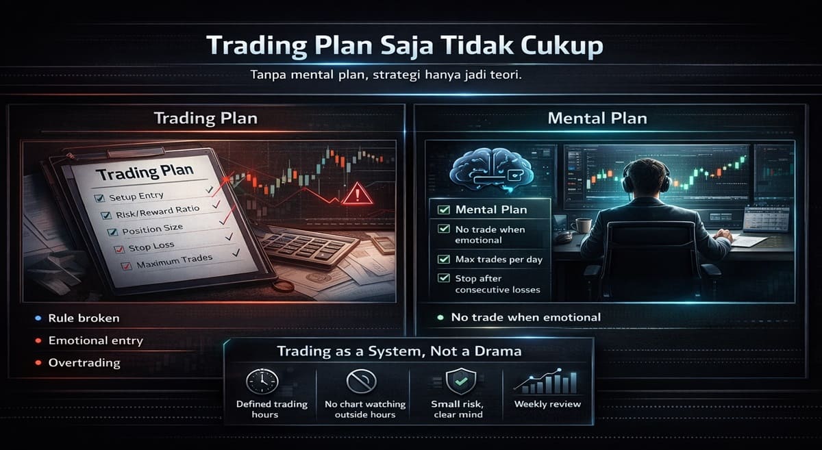 Trading Plan Saja Tidak Cukup