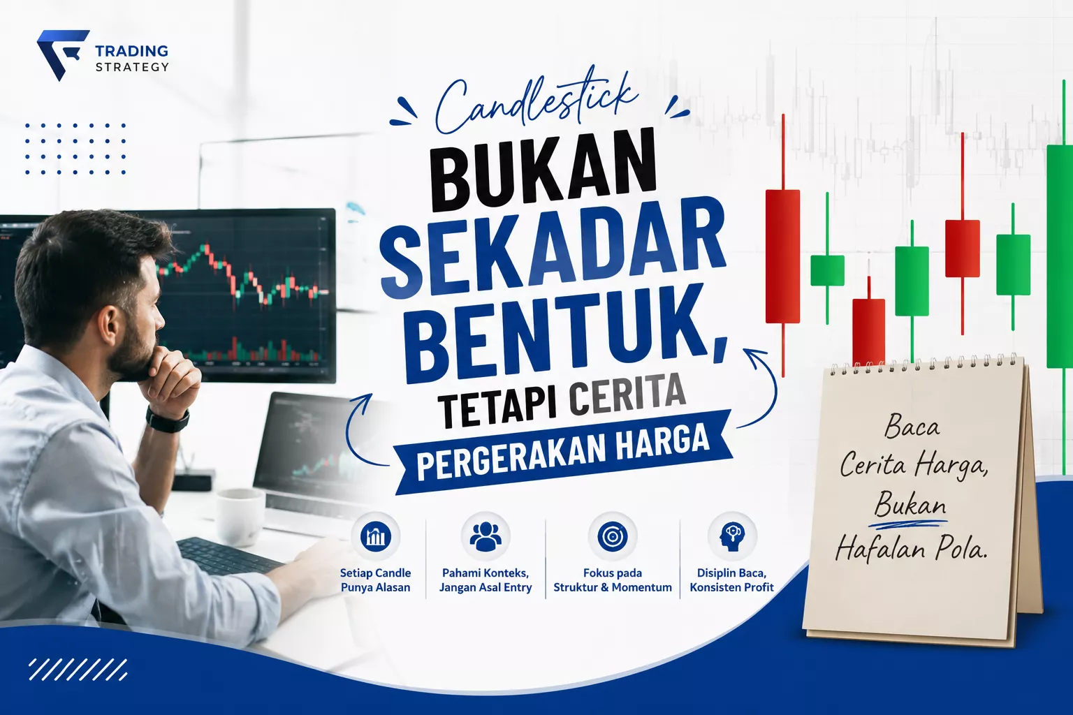 Candlestick Bukan Sekadar Bentuk