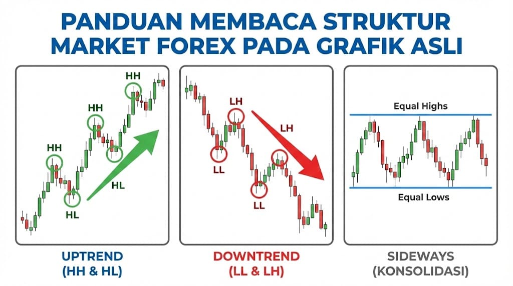 Panduan Membaca Gambar Struktur Market
