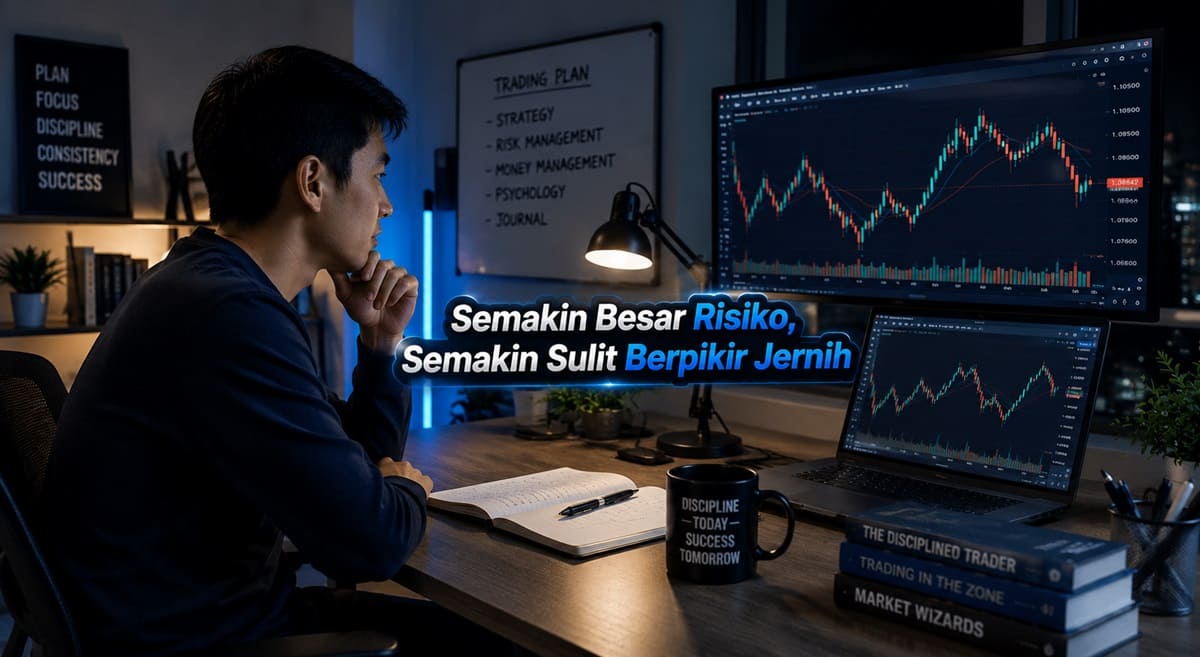 Semakin Besar Risiko, Semakin Sulit Berpikir Jernih