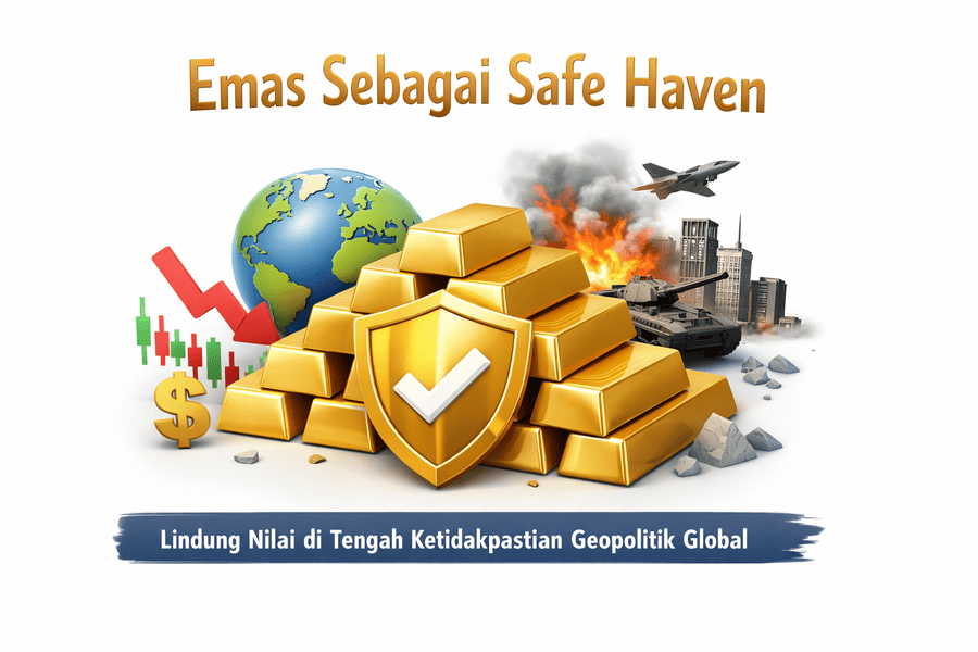 Emas Sebagai Safe Haven