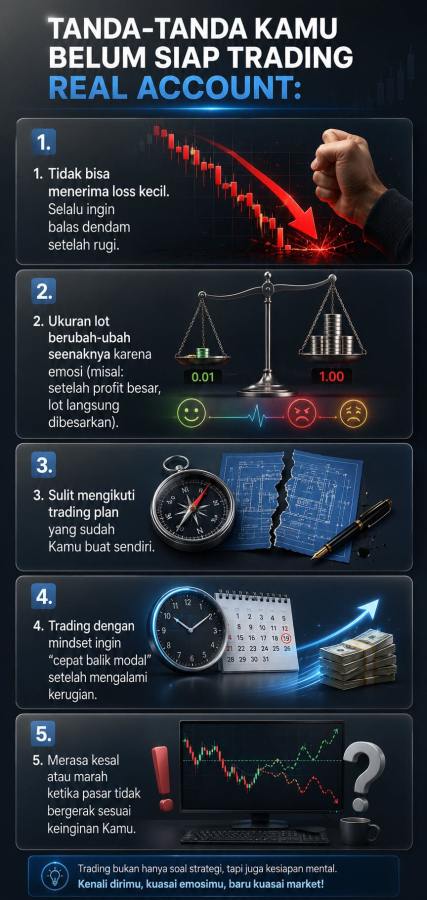 Tanda Belum Siap Trading