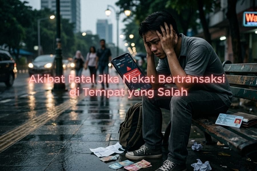 Akibat Fatal Bertransaksi di Tempat yang Salah