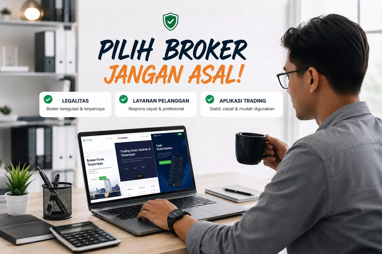 Pilih Broker Jangan Asal