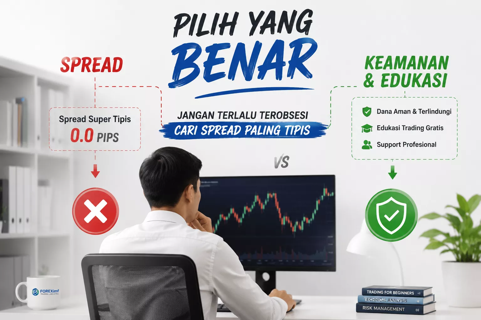 Jangan Terlalu Terobsesi Cari Spread Paling Tipis
