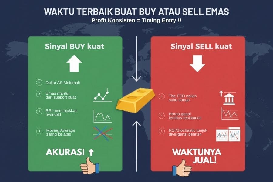 waktu terbaik trading emas