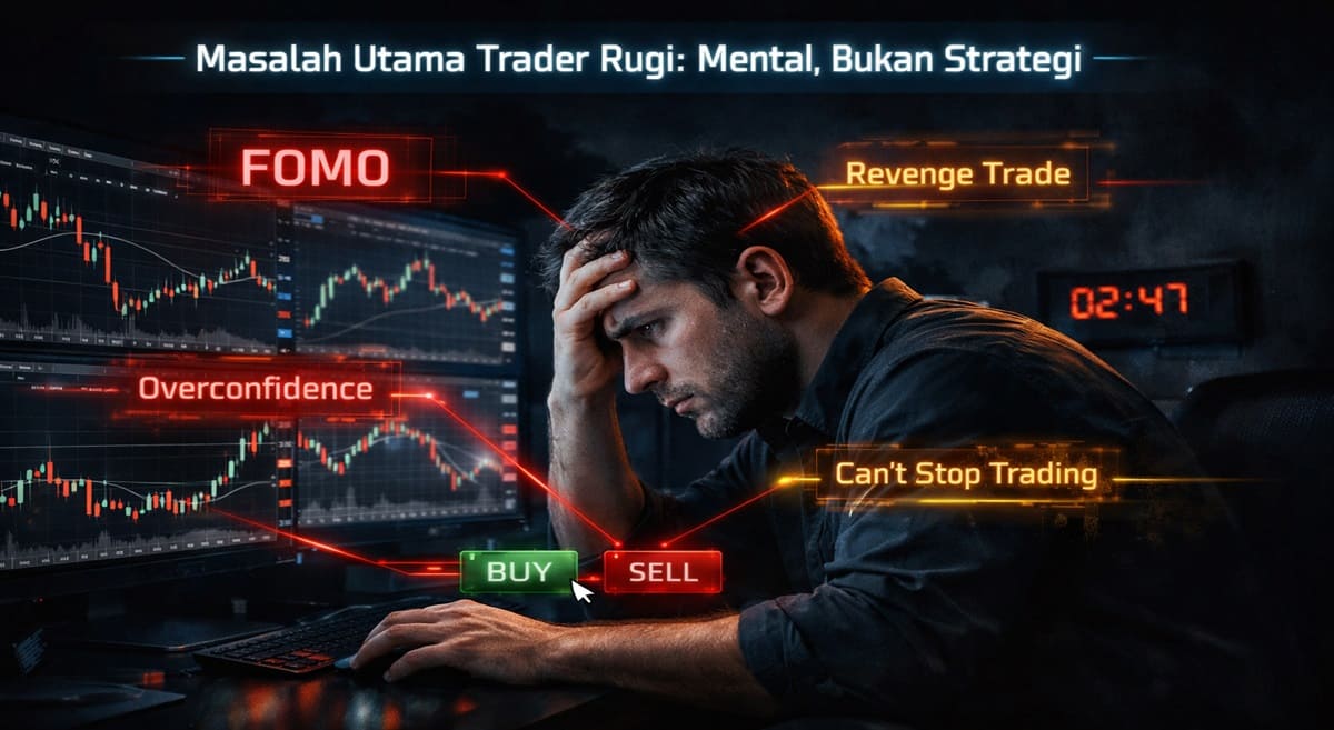 Masalah Utama Trader Rugi