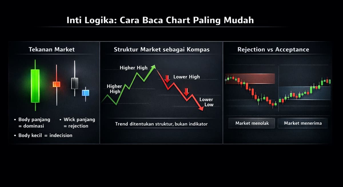 Cara Baca Chart Paling Mudah