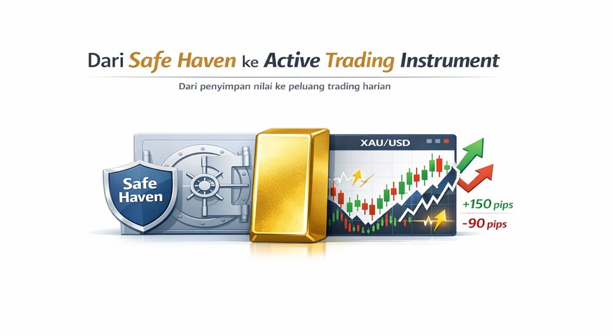 Dari Safe Haven ke Active Trading Instrument