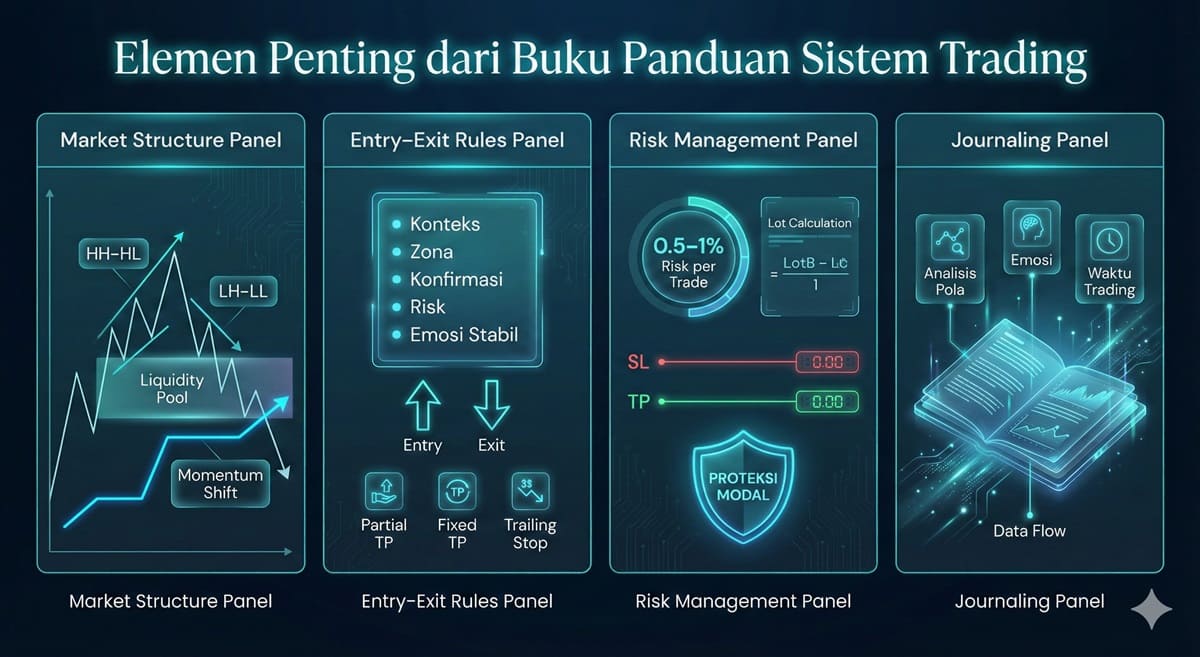 elemen penting buku tentang trading forex