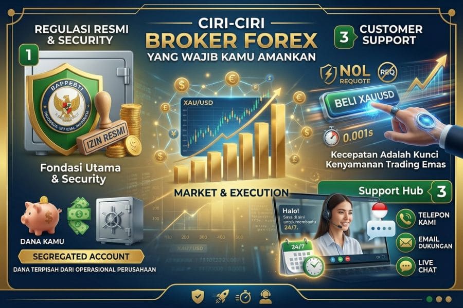 Ciri-Ciri Broker Forex Terbaik