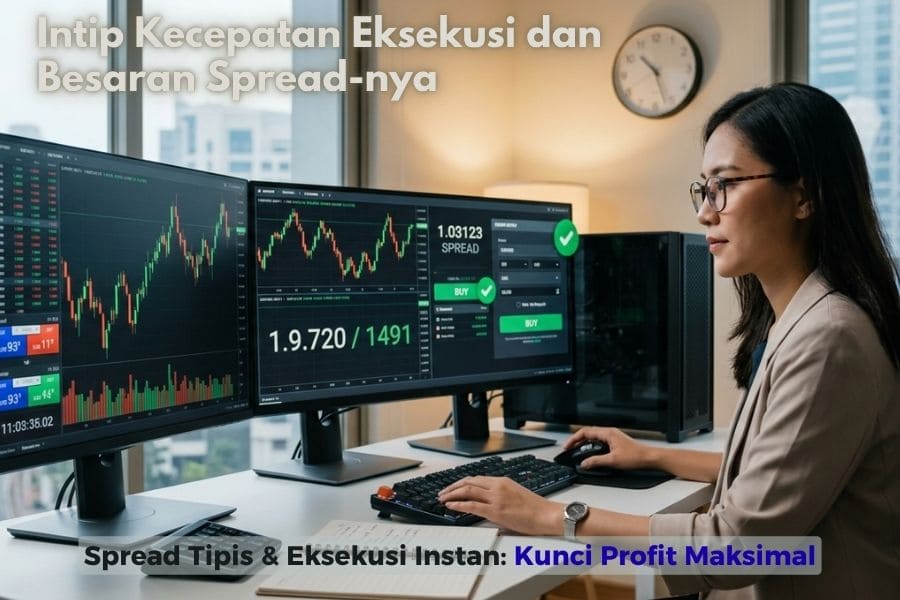 Kecepatan Eksekusi dan Besaran Spread