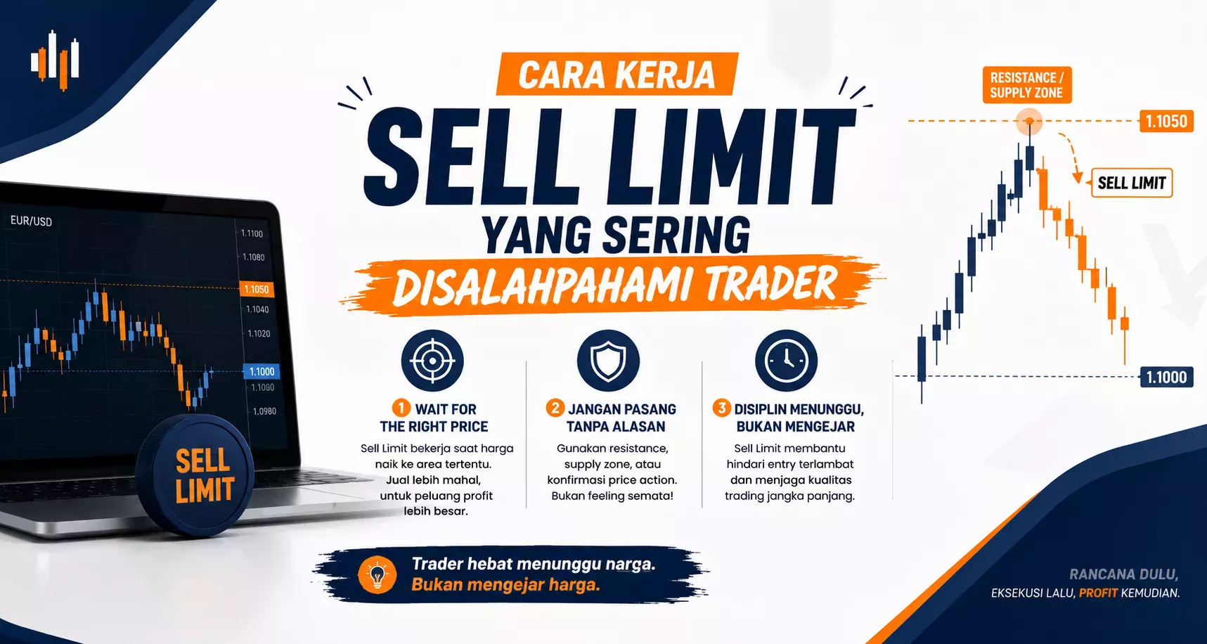 Cara Kerja Sell Limit