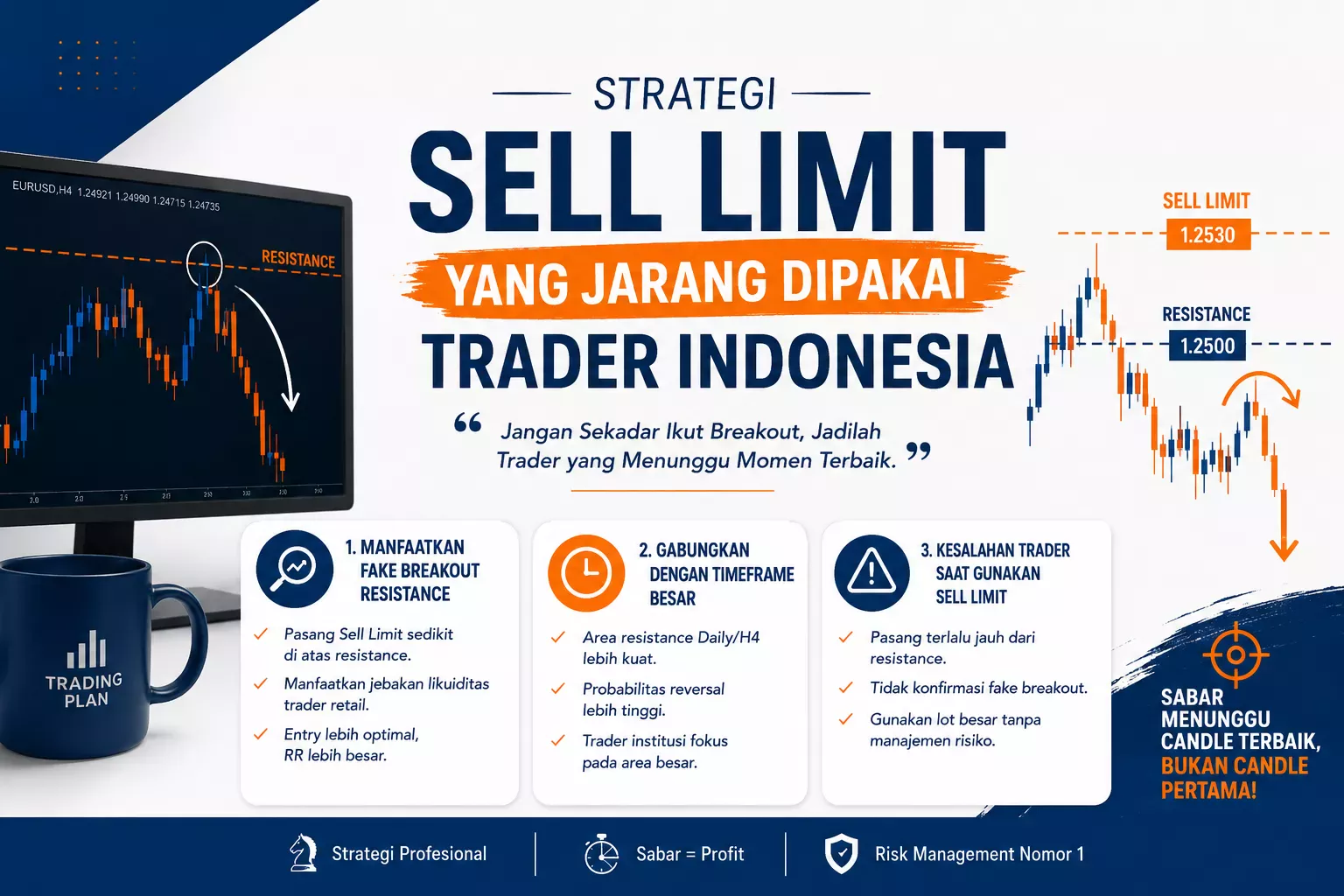 Strategi Sell Limit