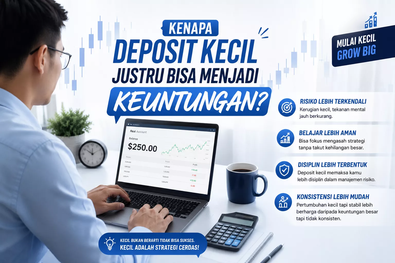 trading deposit kecil