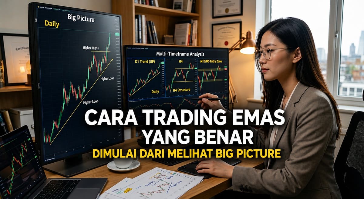 Cara Trading Emas yang Benar