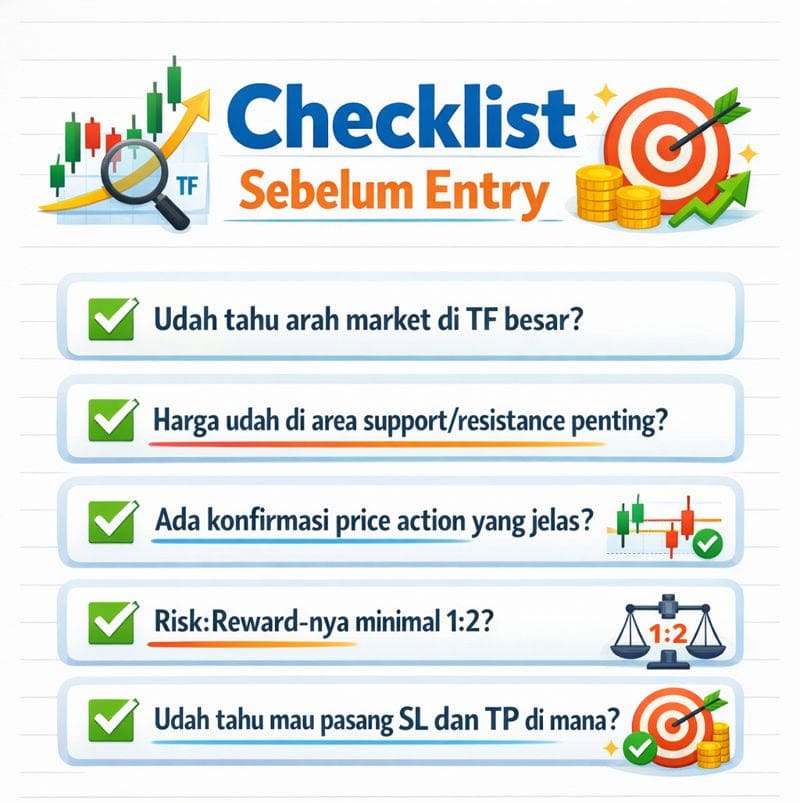 Checklist Sebelum Entry