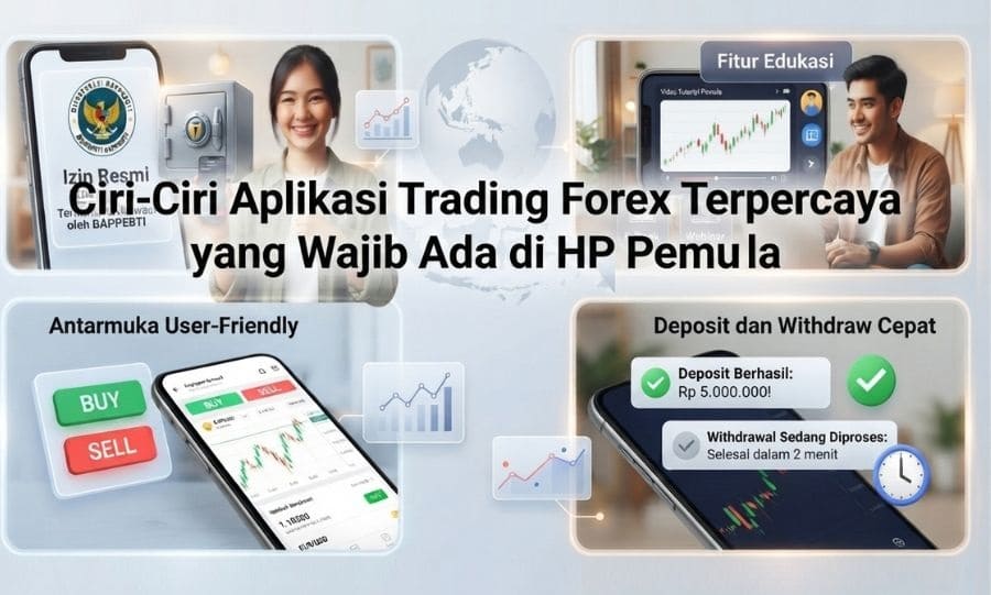 Ciri-Ciri Aplikasi Trading Forex Terpercaya