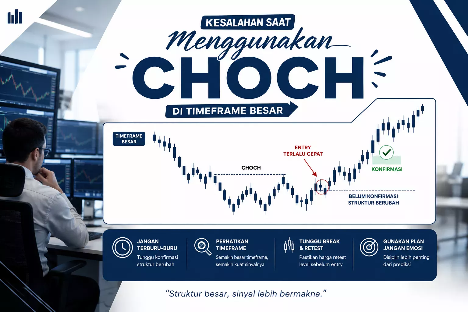 Kesalahan Saat Menggunakan Choch