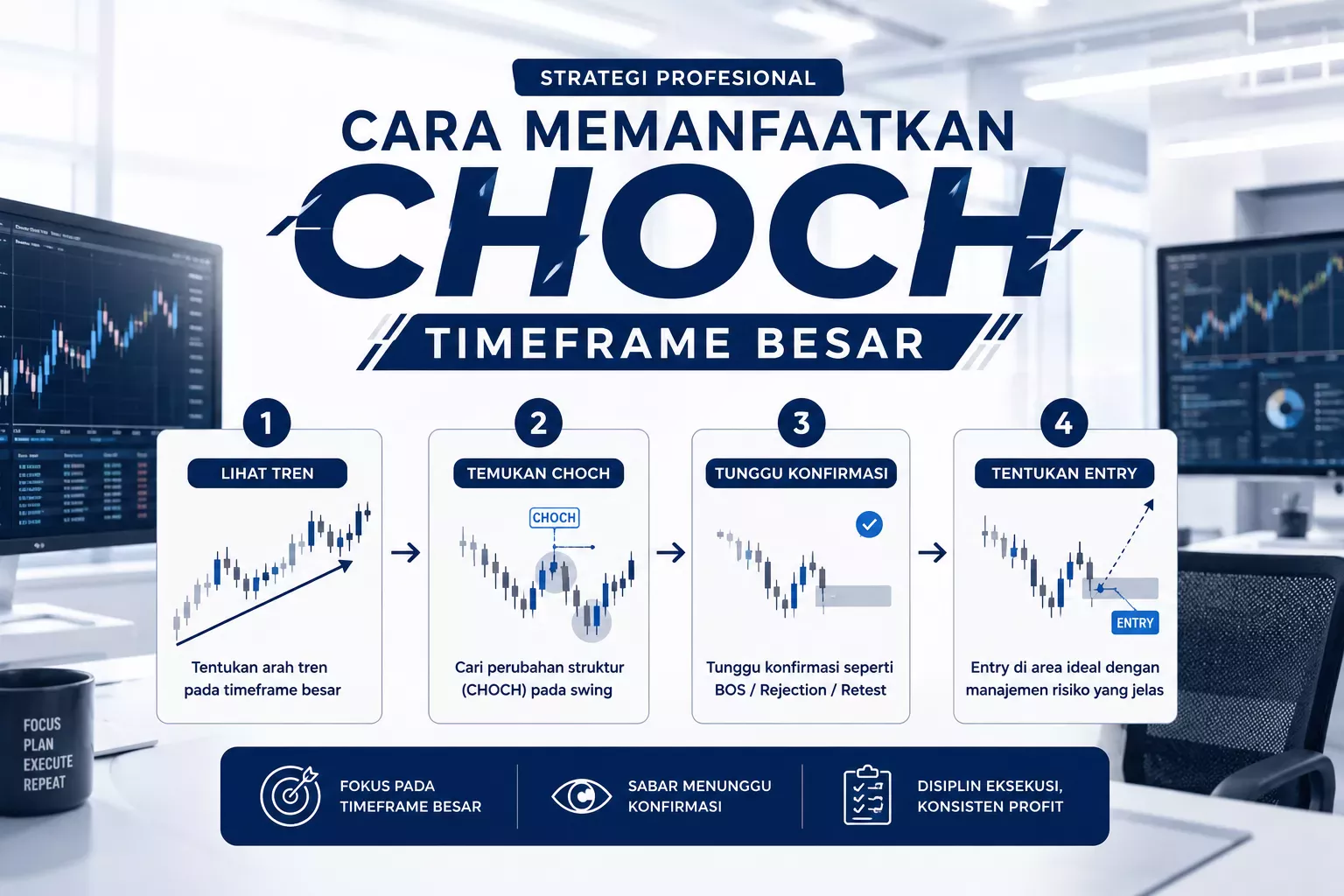 Cara Memanfaatkan Choch Timeframe Besar