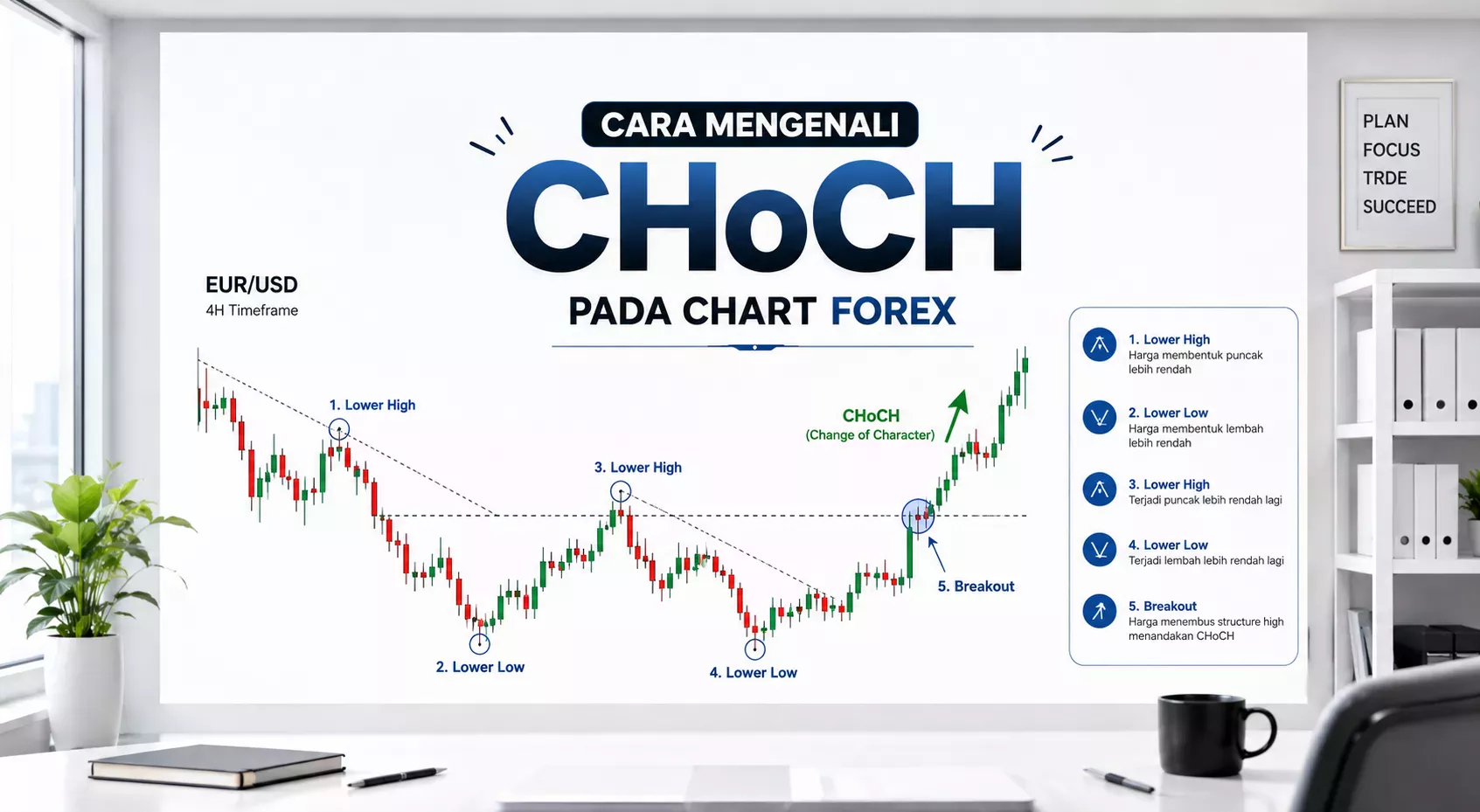 Cara Mengenali CHoCH