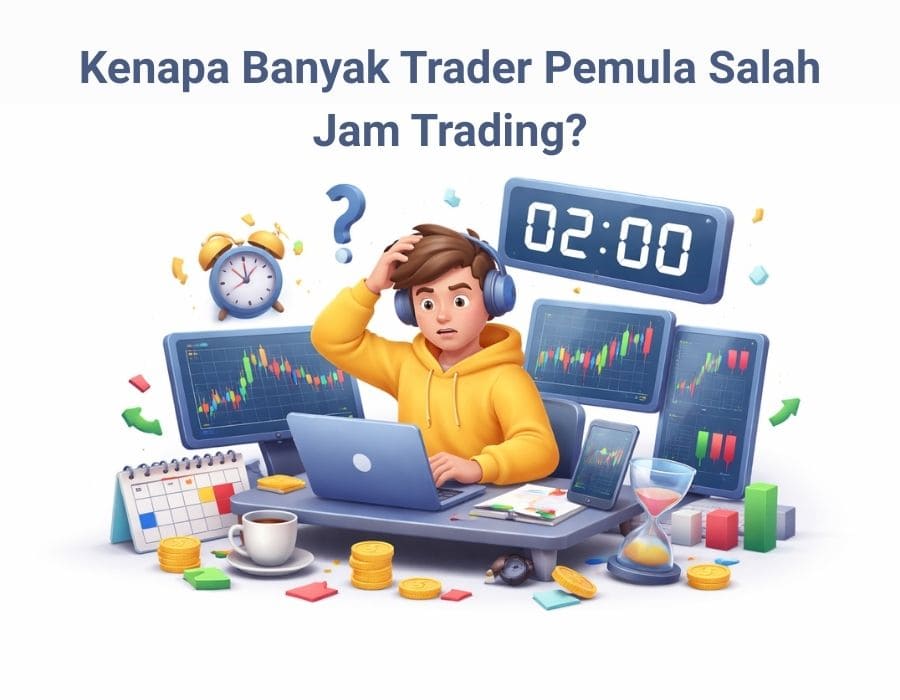 Banyak Trader Pemula Salah Jam Trading