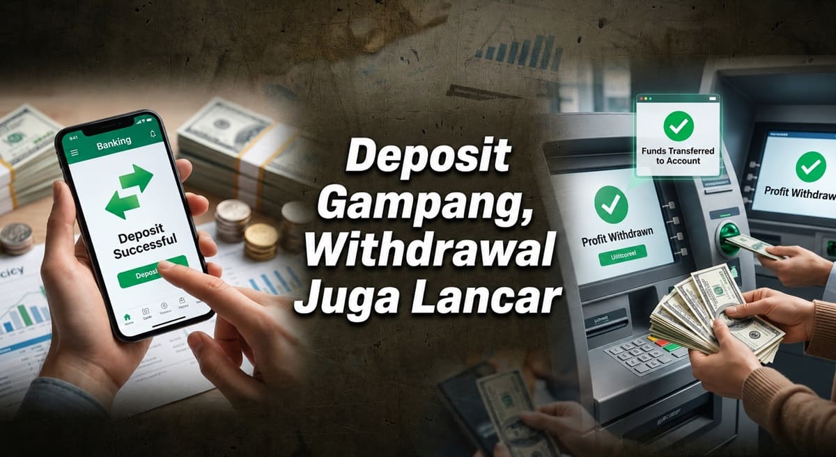 Deposit Gampang, Withdrawal Juga Lancar