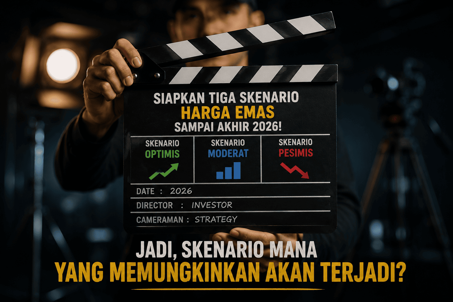 Tiga Skenario Harga Emas