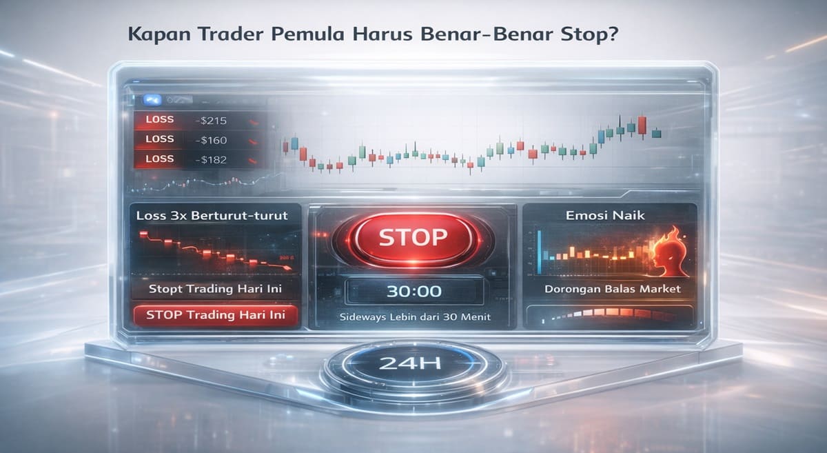Kapan Trader Pemula Harus Benar-Benar Stop?